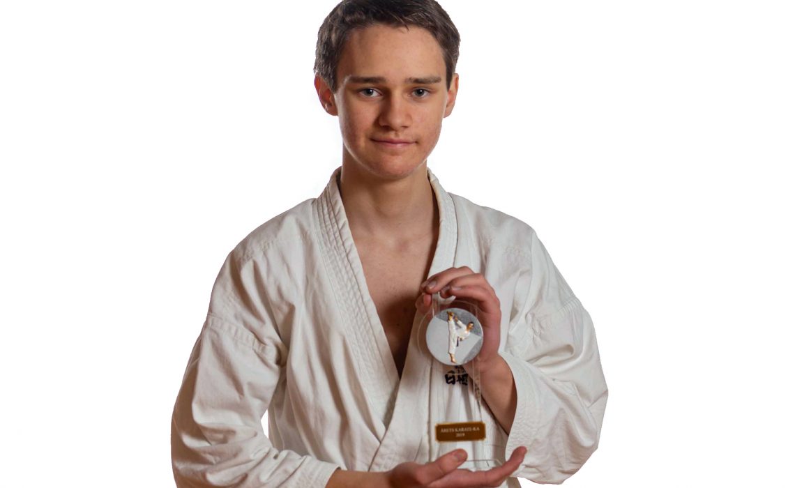 Årets karateka, Sondre Utkilen ved Bjørgvin karateklubb